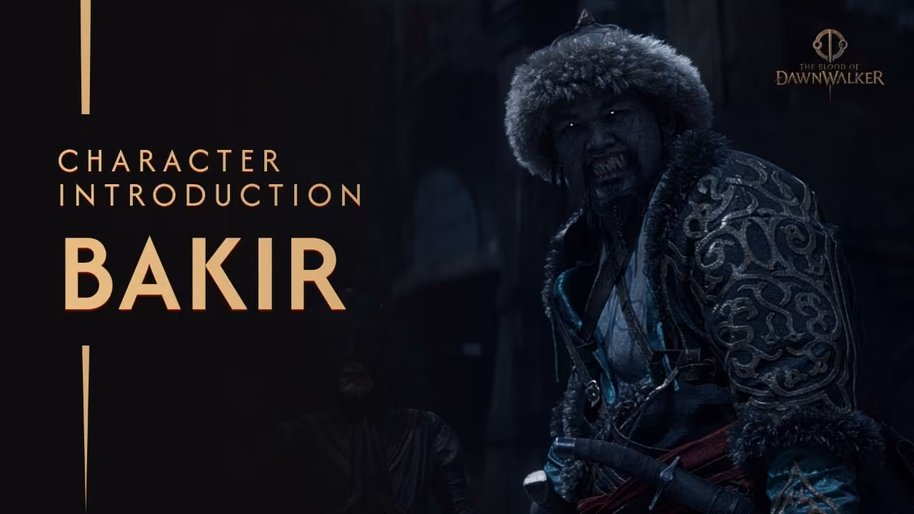 Bakir, a heavily armored vampire warlord